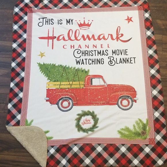 Hallmark Sherpa Blanket - NWOT - Picture 4 of 4
